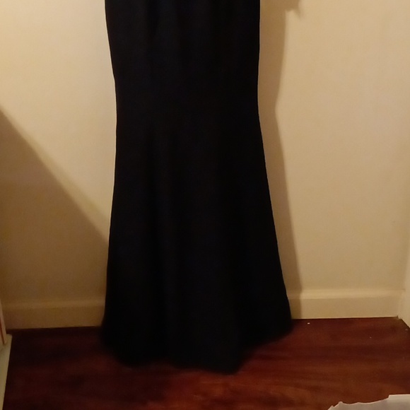 🆕 NWT Light in the Box halter style open back black mermaid gown - Picture 2 of 10